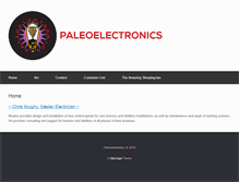 Tablet Screenshot of paleoelectronics.net